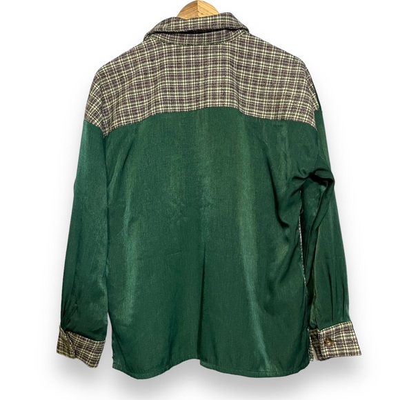 Weekend By Suzanne Betro Shacket Tweed Green - Medium‎ - Picture 3 of 8